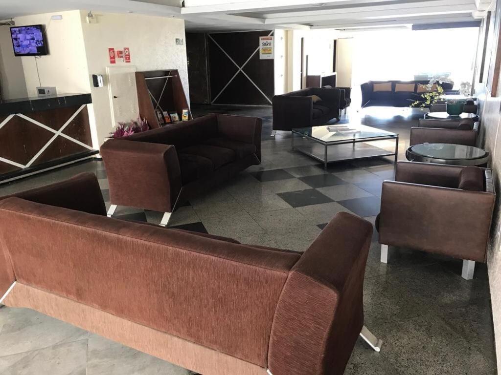Апартаменты 205 Flat Mobiliado Com Vista Lateral Mar Na Praia De Iracema Форталеза Экстерьер фото